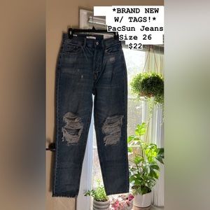 *NEW W/ TAGS* PacSun Size 26 High Rise Slim Jeans